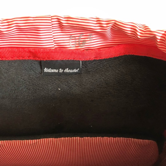 HERSCHEL SUPPLY CO BLUE POLKA DOTS BACKPACK - Picture 8 of 16